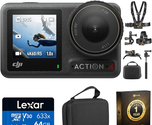 best action cameras-DJI Osmo Action 4